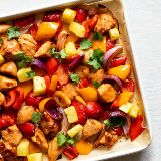Sweet Heat: Grilled Pineapple Chicken with Smoked Jalapeño Charred Pineapple Sauce